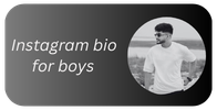 instagram bio for boys
